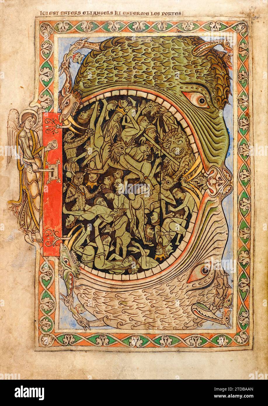 Hellmouth / Gates of Hell / Jaws of Hell from the 12th century