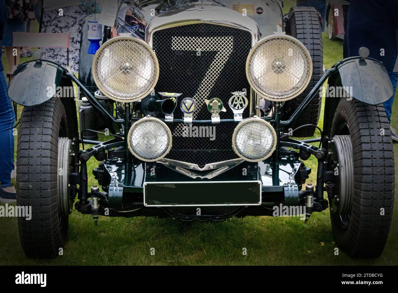 Bentley 7 vintage car Stock Photo - Alamy