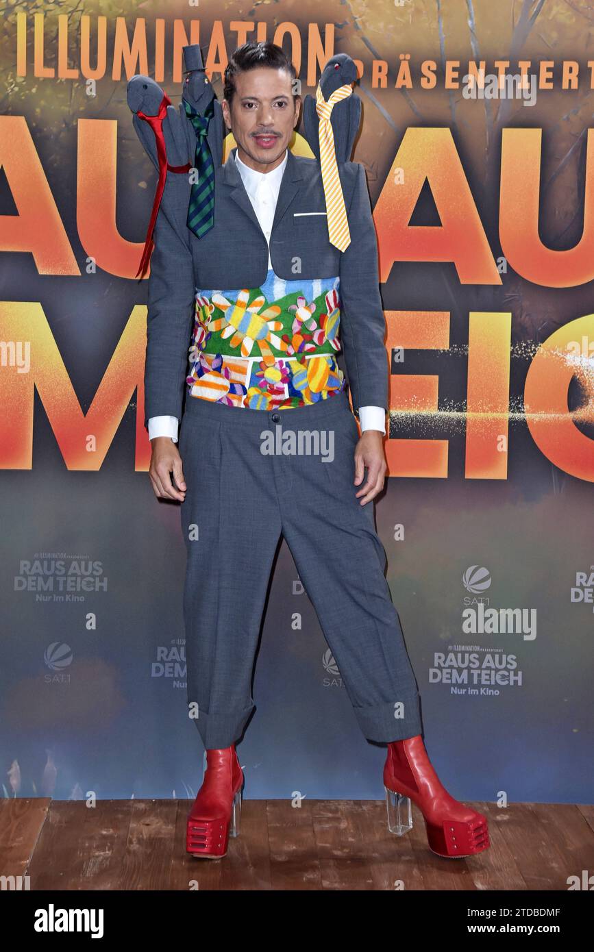 Gonzalez bei der Deutschlandpremiere von RAUS AUS DEM TEICH im