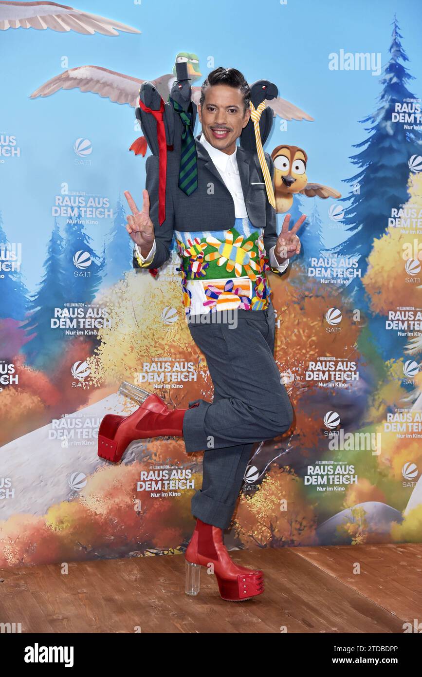 Gonzalez bei der Deutschlandpremiere von RAUS AUS DEM TEICH im
