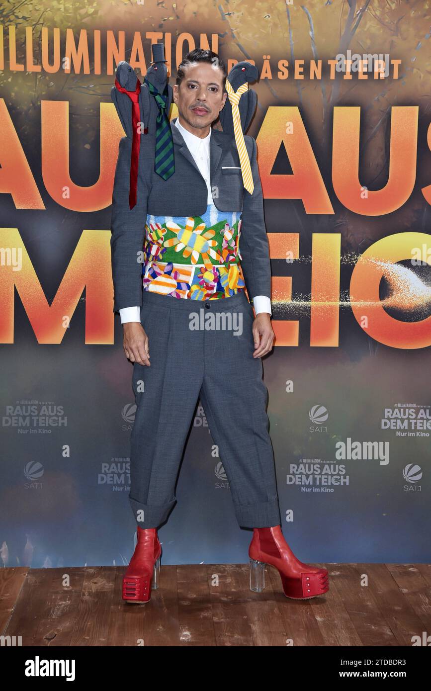 Gonzalez bei der Deutschlandpremiere von RAUS AUS DEM TEICH im