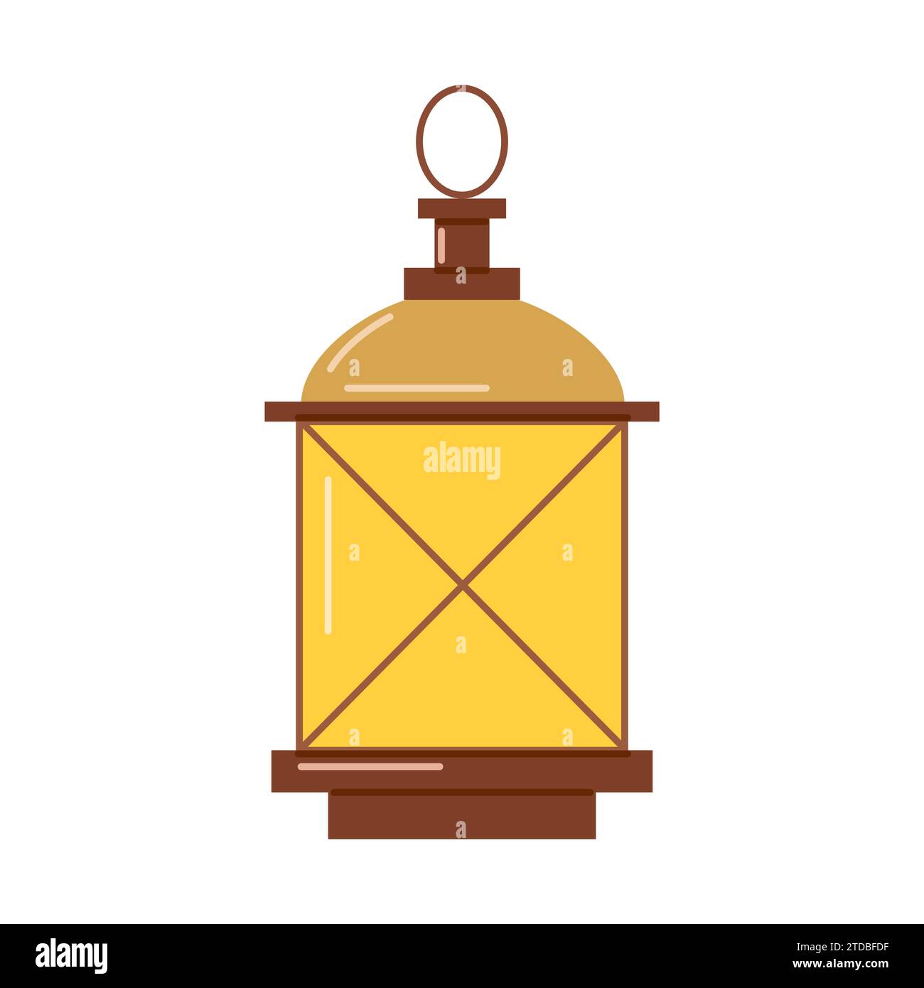 Vintage portable lantern is a beautiful hand lamp. Light inside
