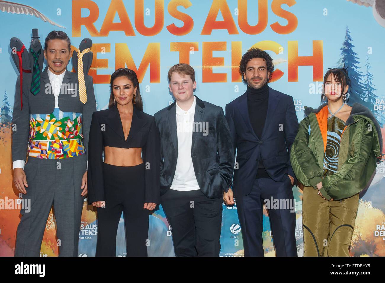 Film Premiere Raus aus dem Teich Gonzalez, Nazan Eckes, Julius