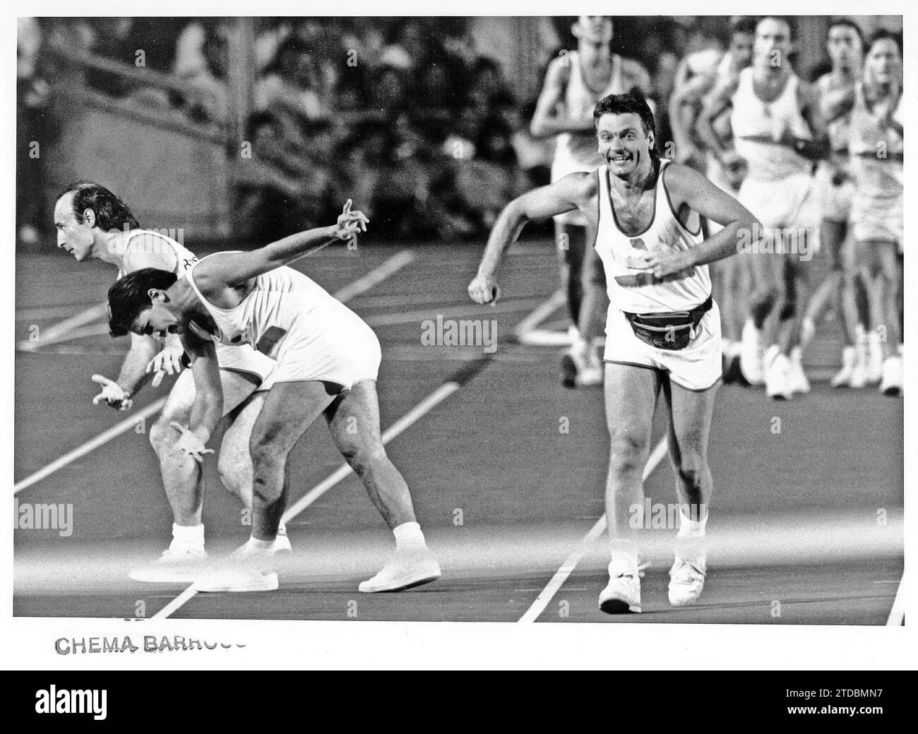 Barcelona olympic games closing ceremony Cut Out Stock Images