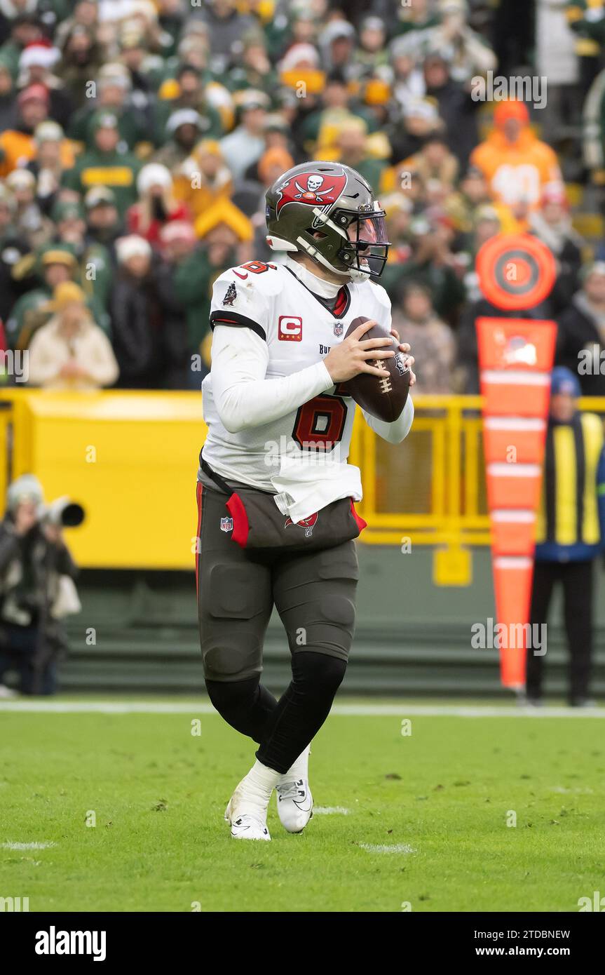 Green Bay, WI, USA. 17th Dec, 2023. Tampa Bay Buccaneers quarterback ...