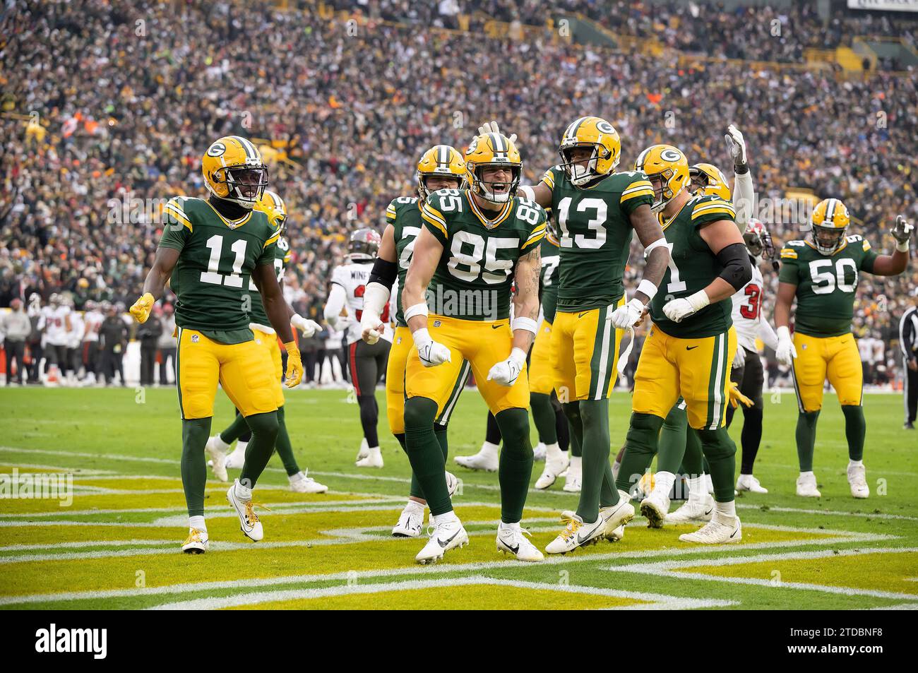 Green Bay, WI, USA. 17th Dec, 2023. Green Bay Packers wide receiver