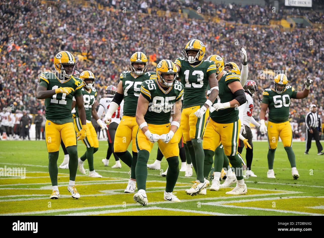 Green Bay, WI, USA. 17th Dec, 2023. Green Bay Packers wide receiver