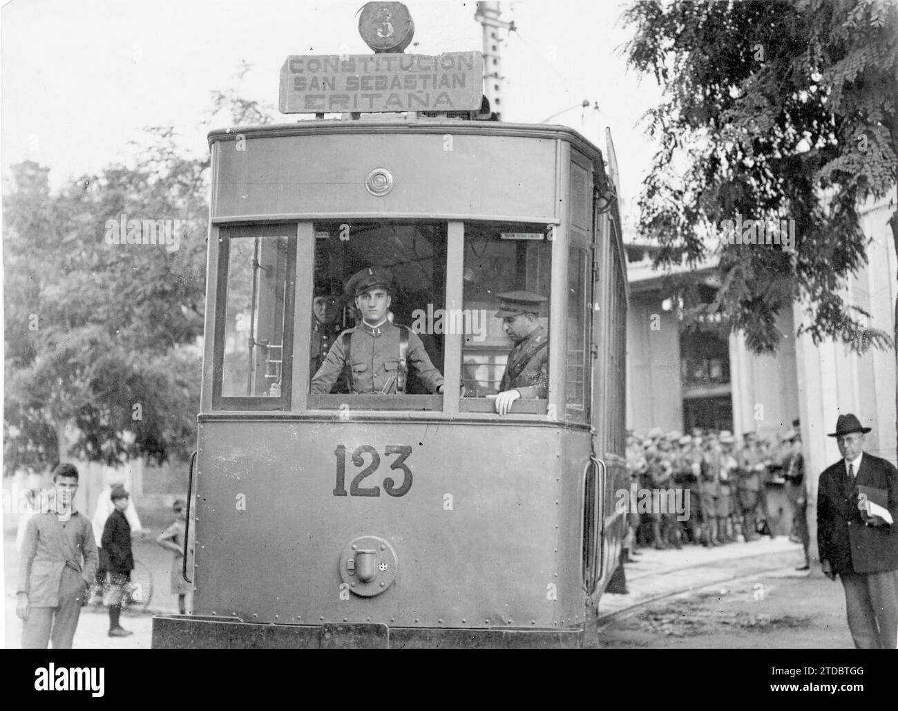 First tram hi-res stock photography and images - Alamy