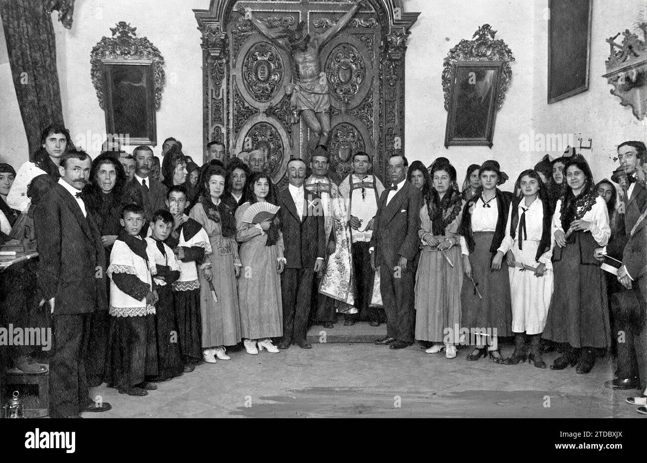06/04/1917. Baptism of a German in Seville. The German subject Jorge ...