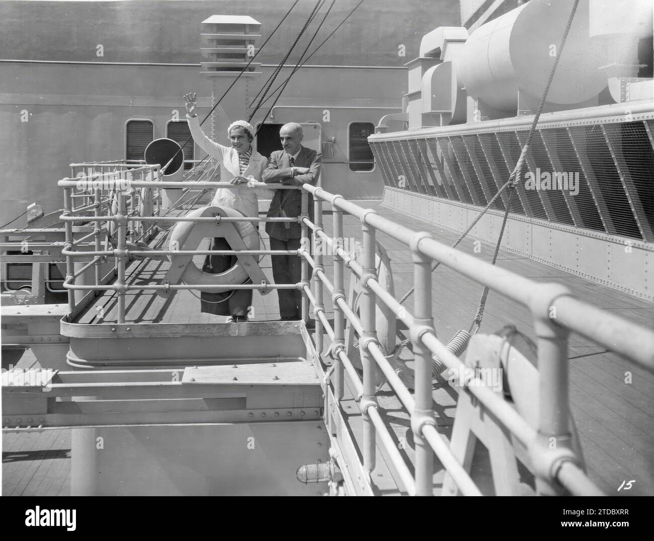 10/31/1931. Catalina Barcena and Gregorio Martínez Sierra on the ...