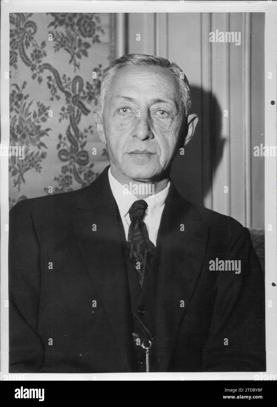 12/31/1932. Nobel Prize winner for literature Iván Bounine. Credit: Album / Archivo ABC / Ortiz Stock Photo