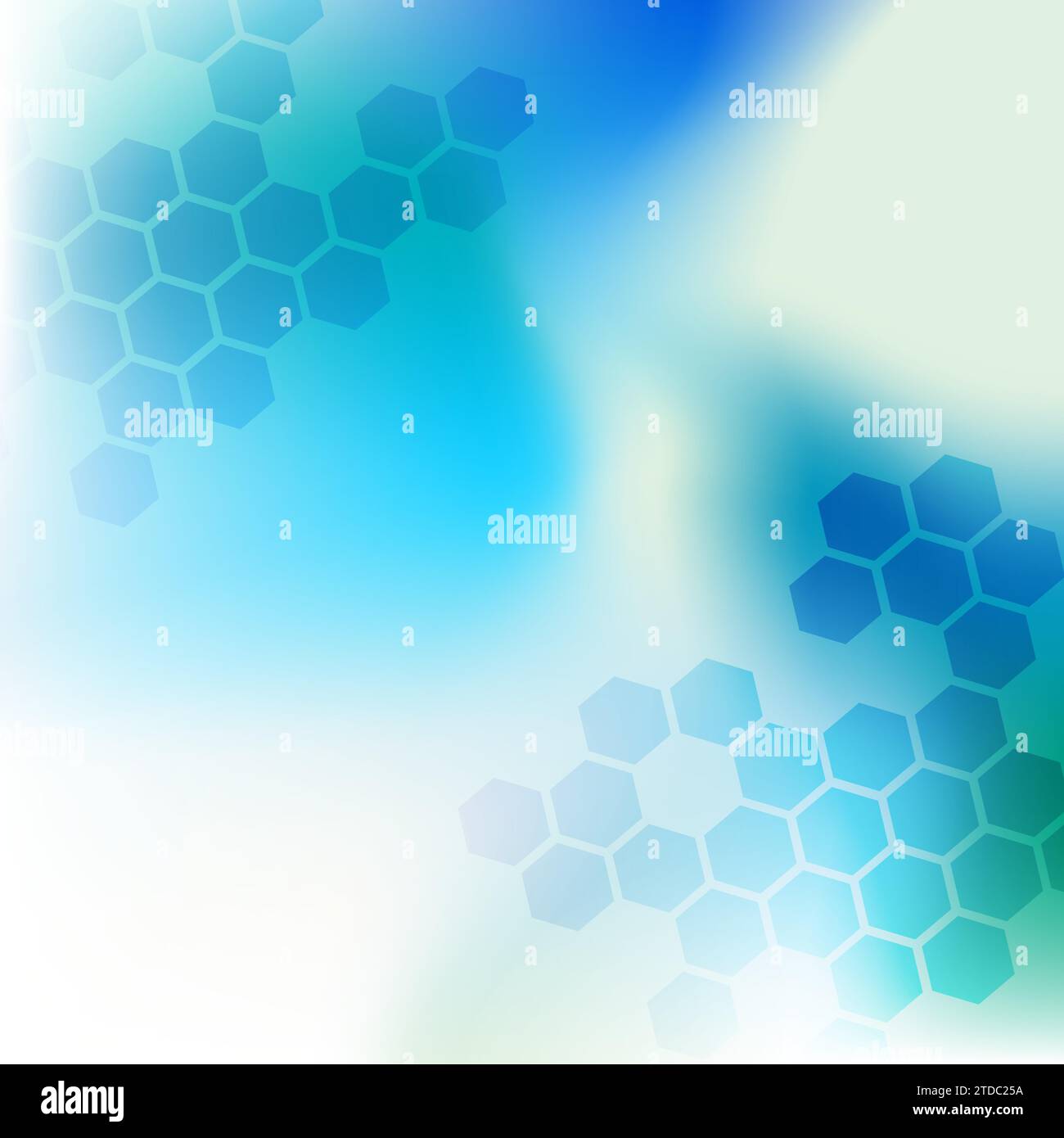 Honeycomb abstract  background with copy space Stock Vector