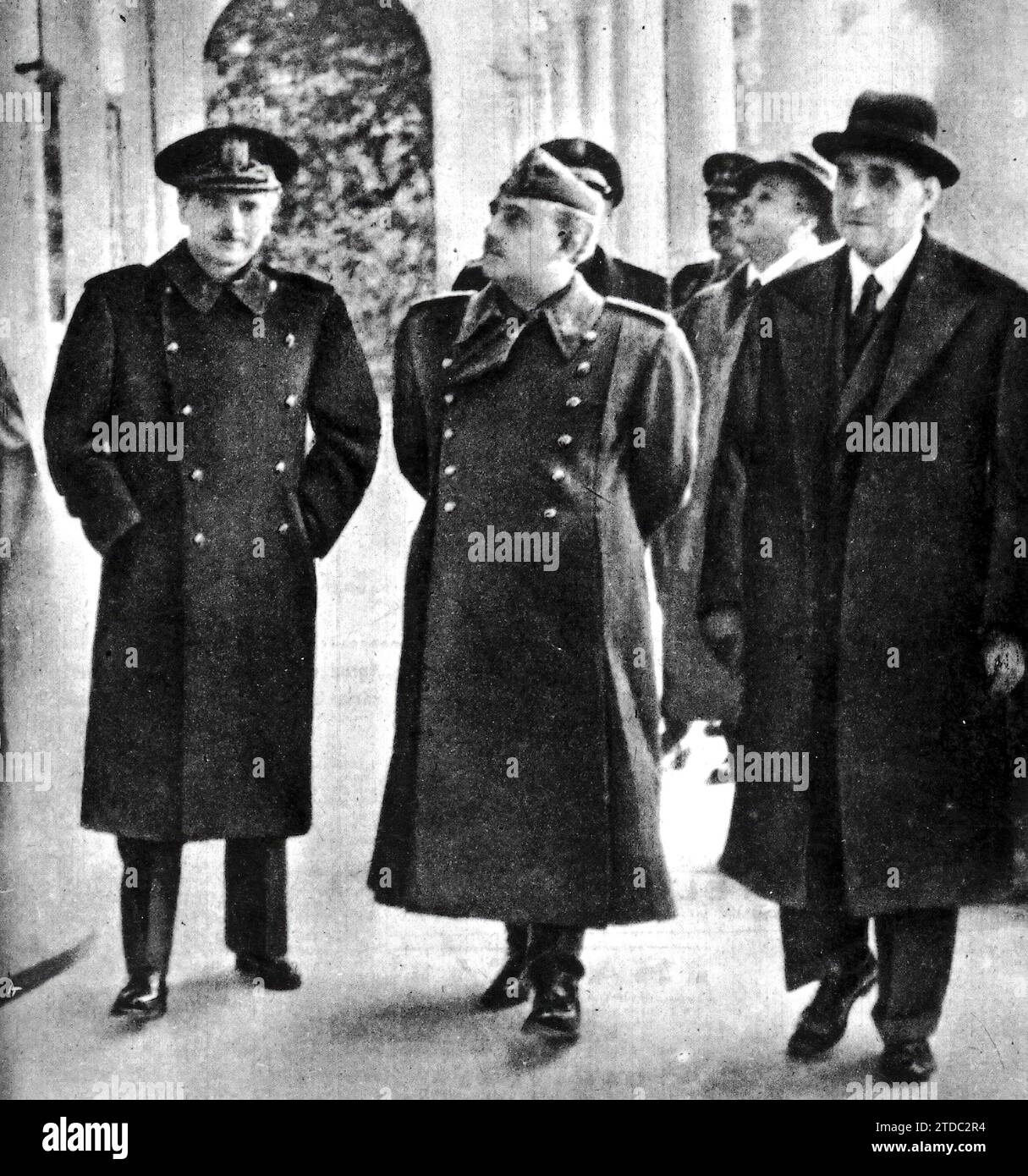 02/11/1942. Franco and Serrano Suñer Meet in Seville with the ...