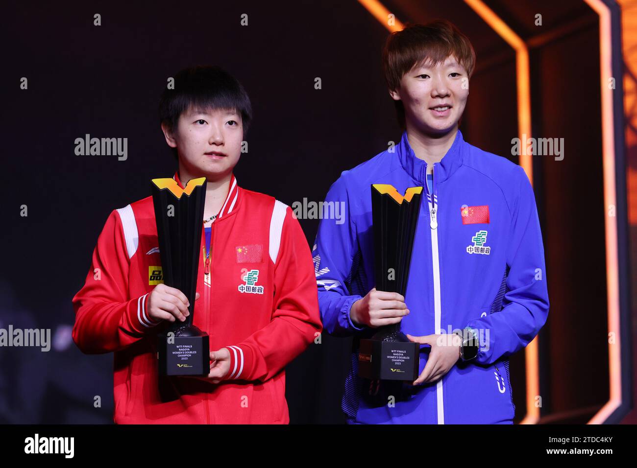 WANG Manyu & SUN Yingsha (CHN), DECEMBER 17, 2023 Table Tennis WTT