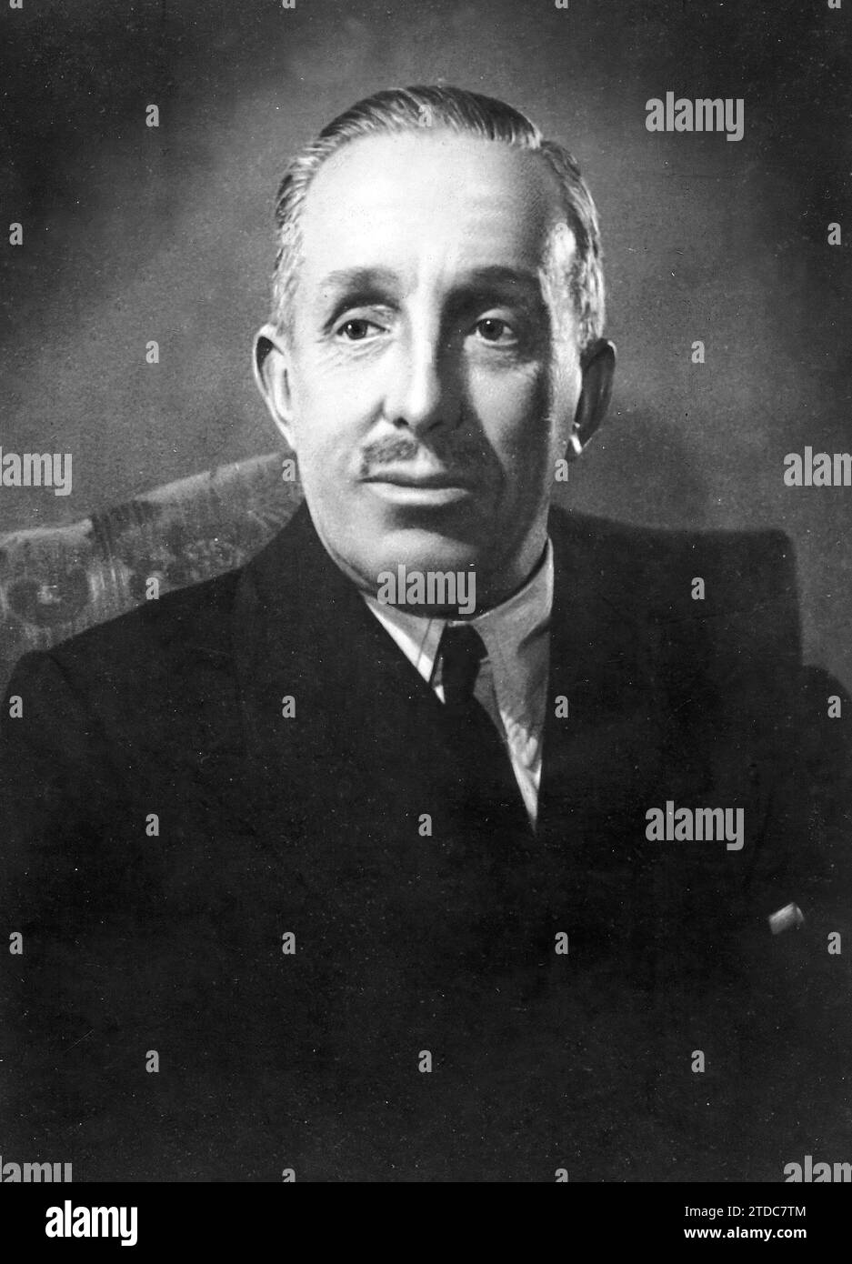Alfonso Xiii two months before his death in Rome on February 28, 1941 ...
