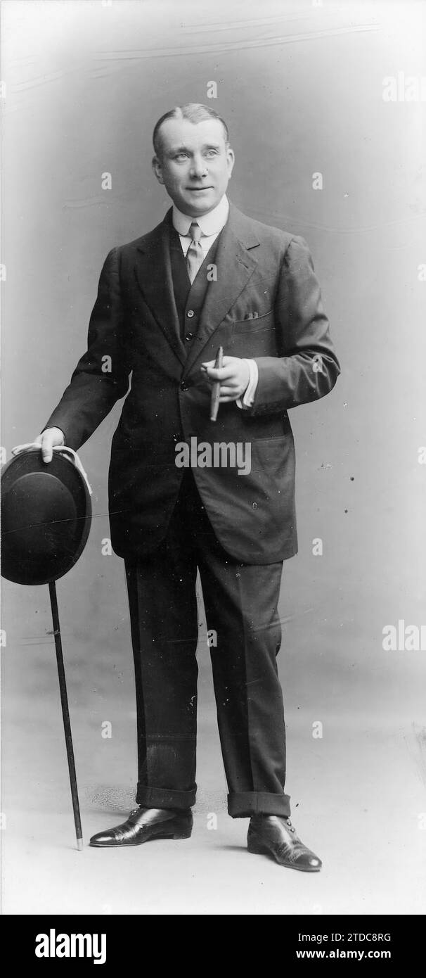 03/31/1913. Fernando Díaz de Mendoza. First actor and director of the