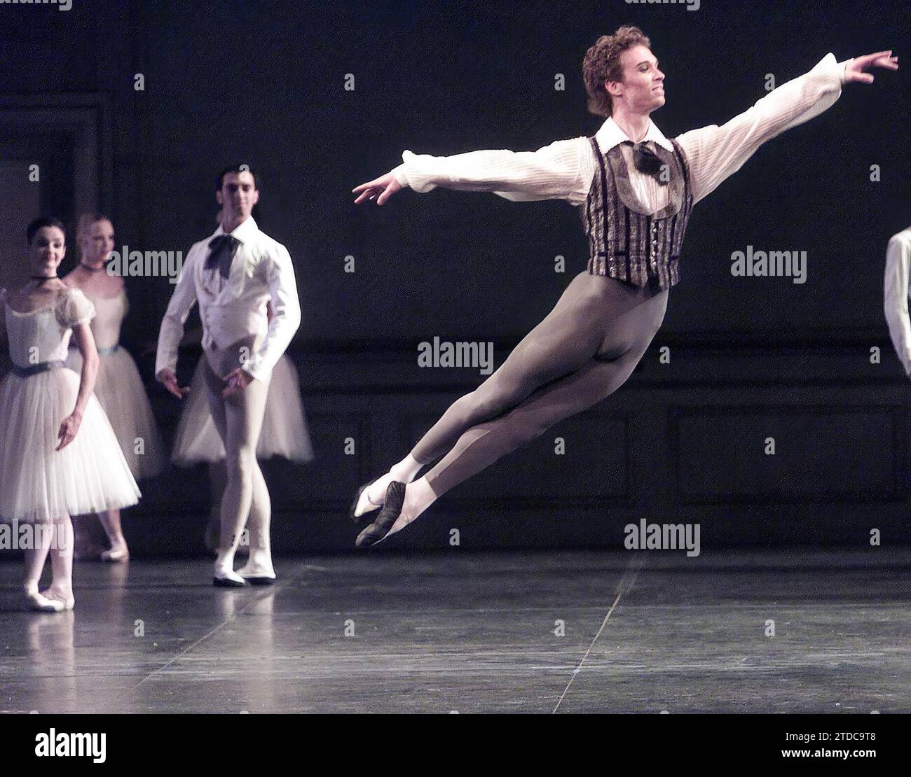 Madrid, 06/01/2002. Royal Danish Ballet dress rehearsal at the Royal ...