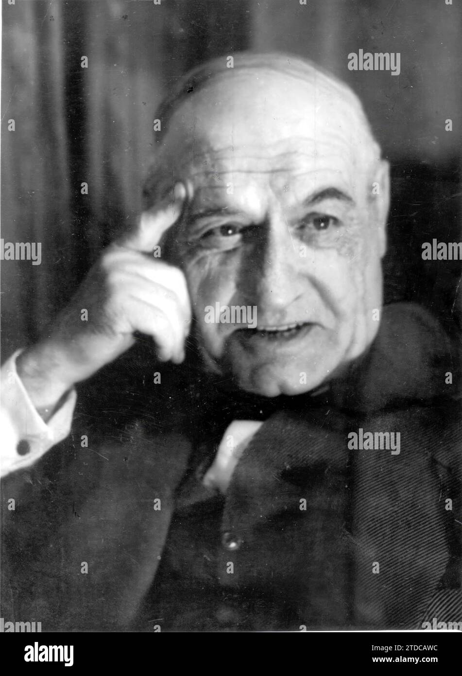 12/31/1939. José Ortega y Gasset. Credit: Album / Archivo ABC Stock Photo