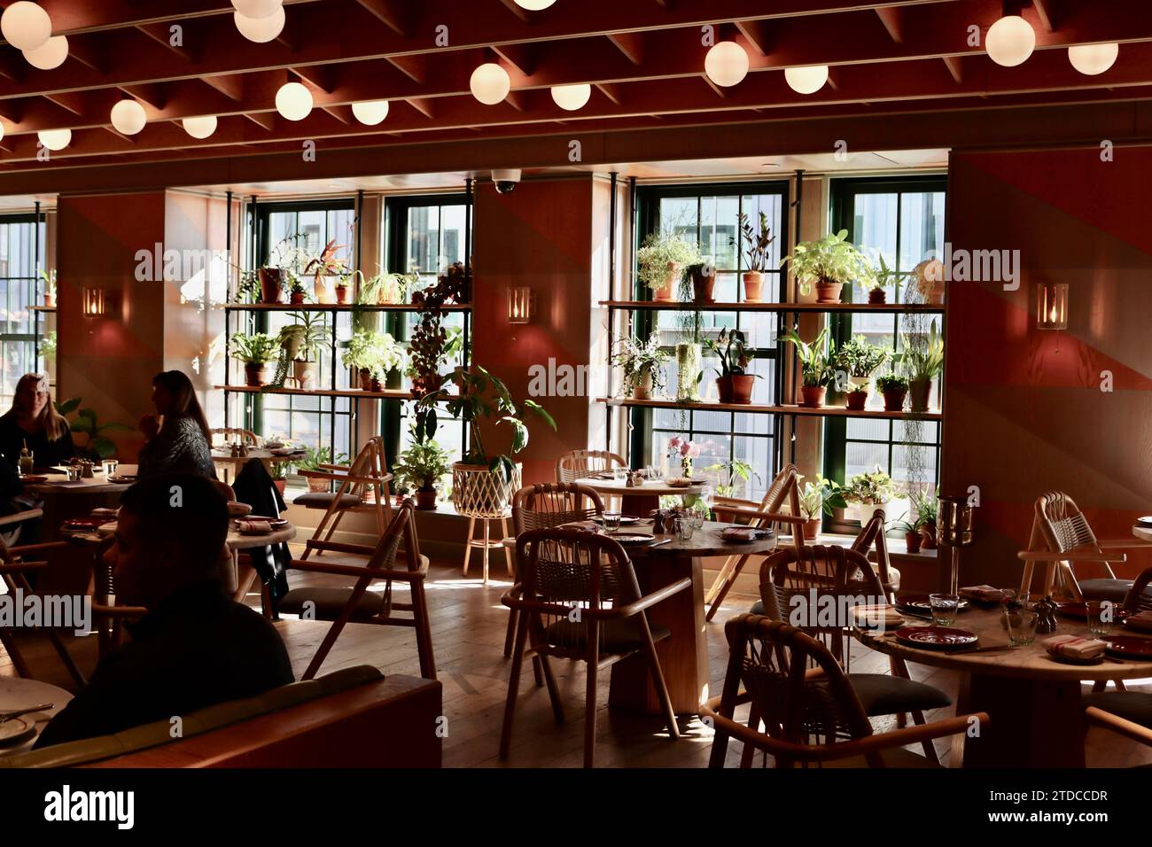 Restaurant inside the historic Tin Building at South Street Seaport in