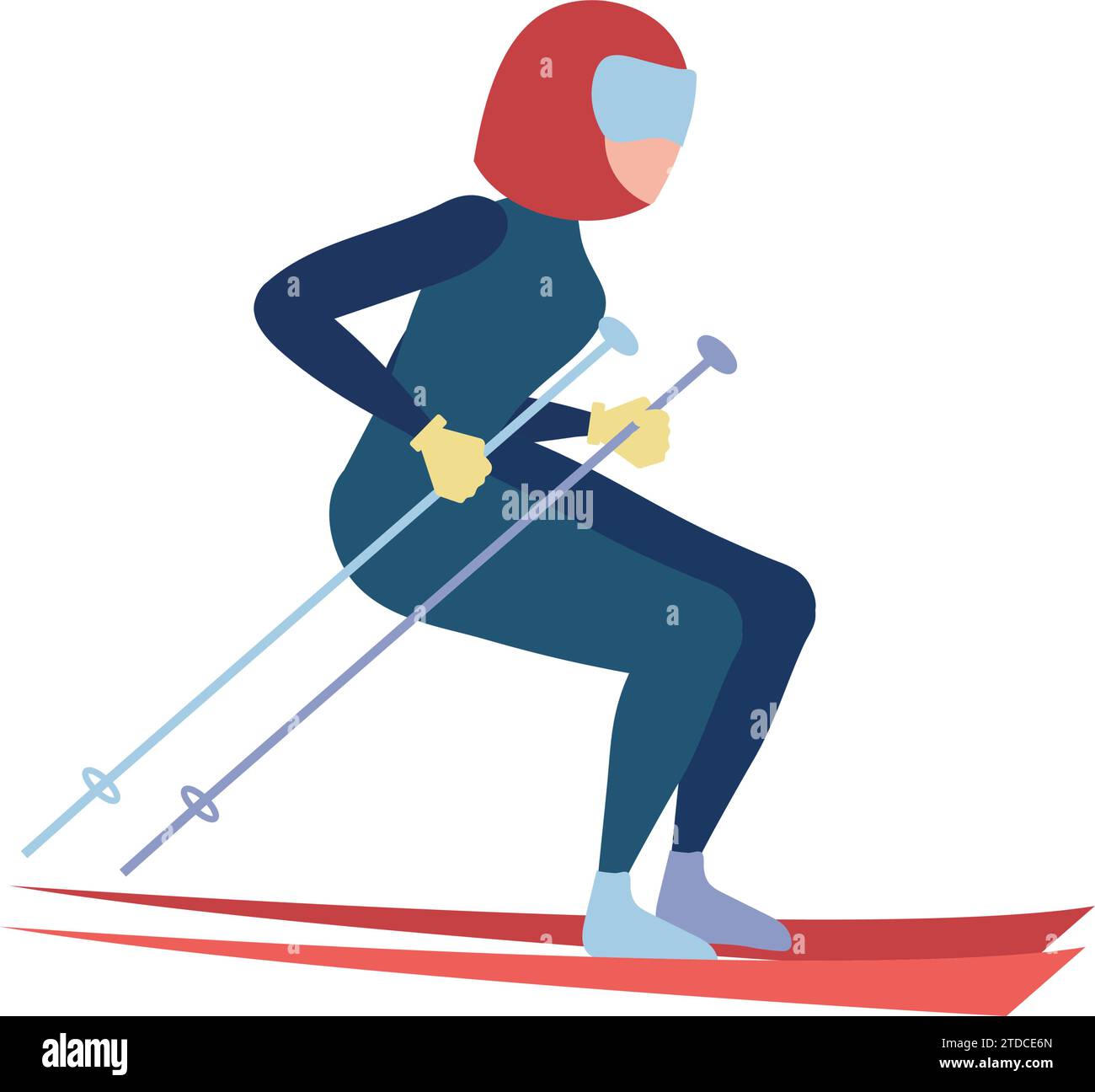 winter olympic games alpine skiing Stock Vector Image & Art - Alamy