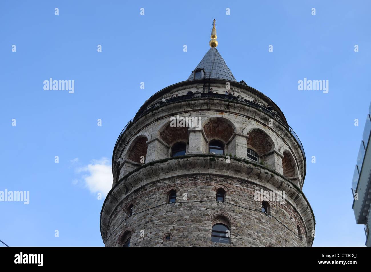 istanbul galata tower Stock Photo