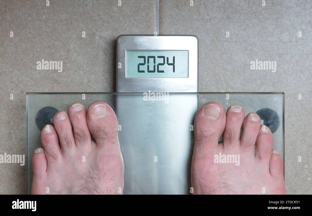 Bathroom scales digital hi-res stock photography and images - Alamy