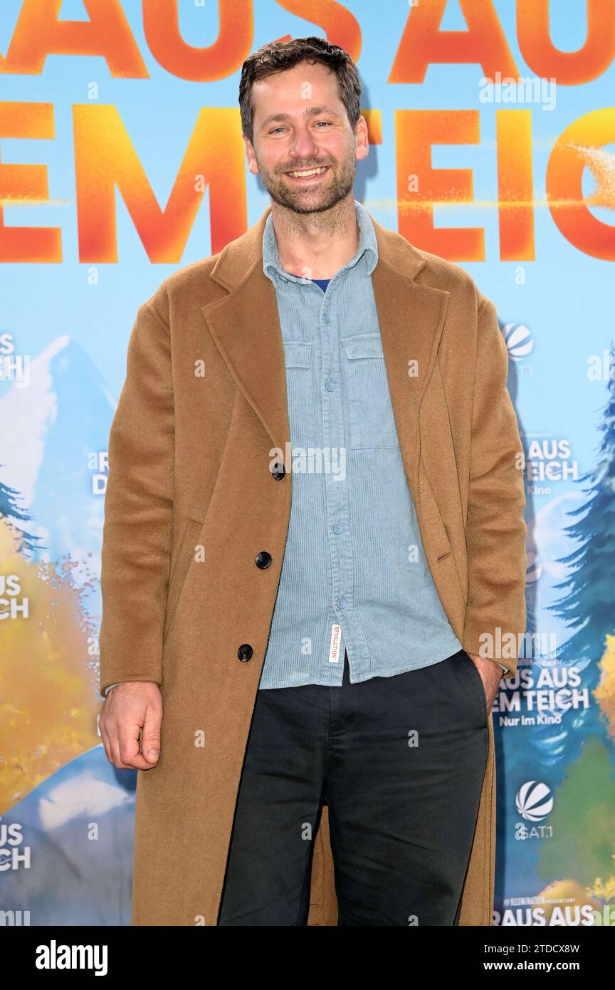 Florian Stetter bei der Premiere des Animationsfilms Raus aus dem Teich