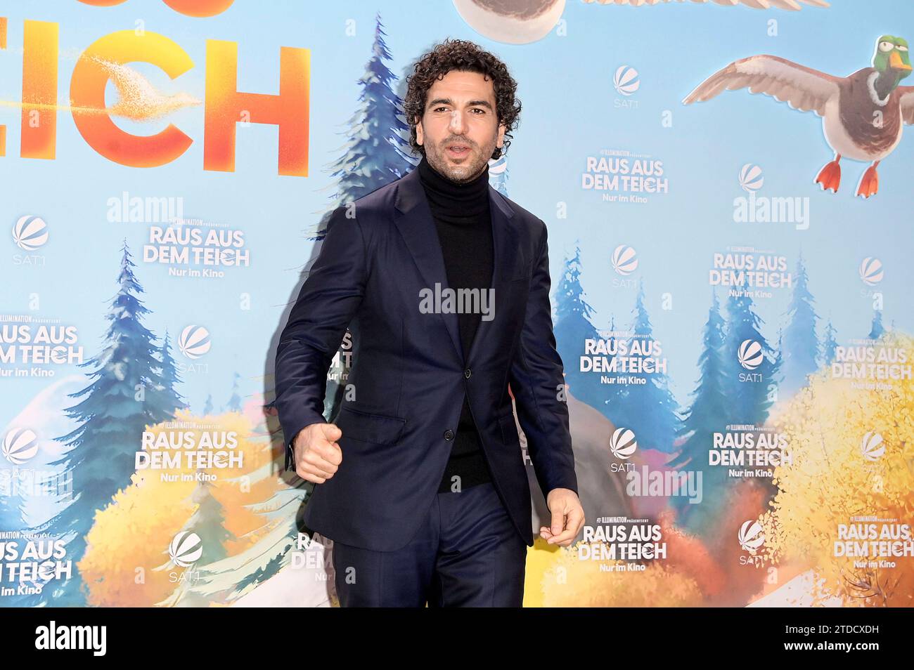 Elyas MBarek bei der Premiere des Animationsfilms Raus aus dem Teich