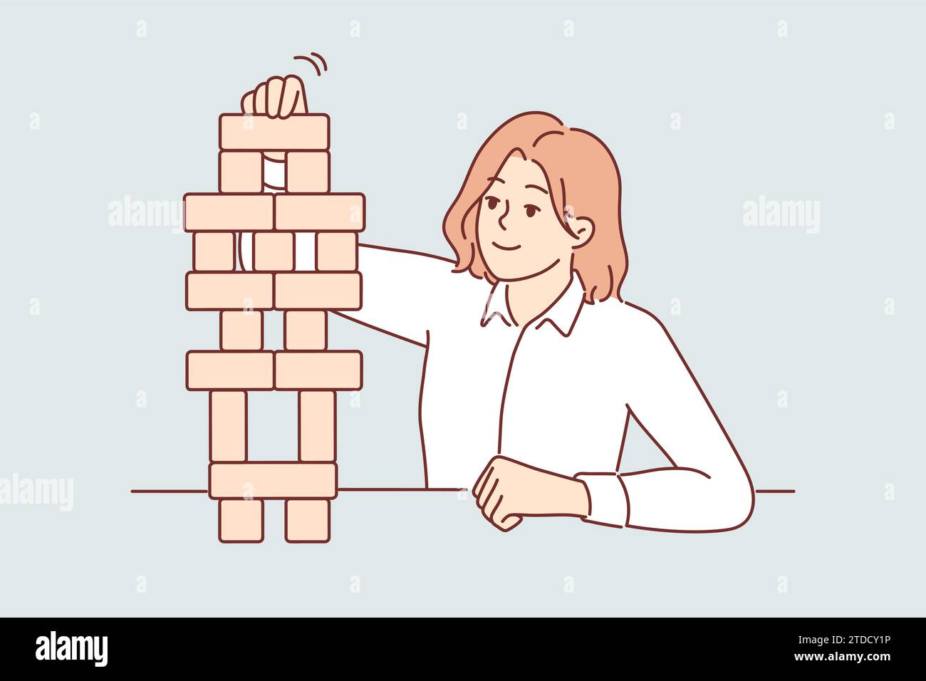 Concentration in construction Stock Vector Images - Alamy