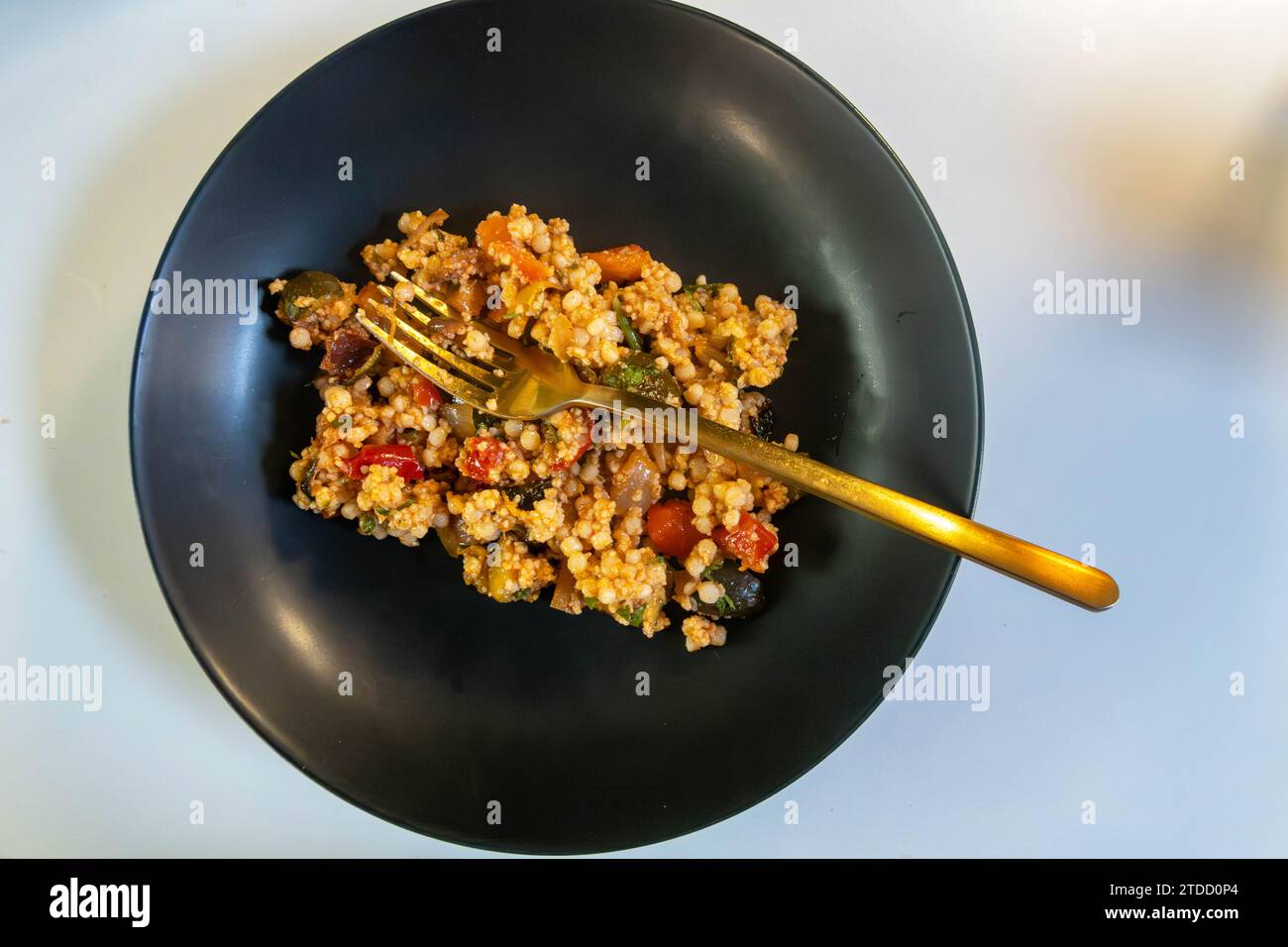 Veggie couscous Stock Photo