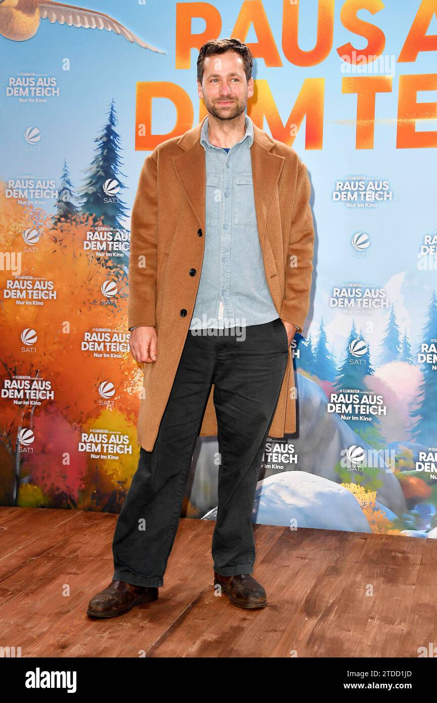 Florian Stetter bei der Premiere des Animationsfilms Raus aus dem Teich