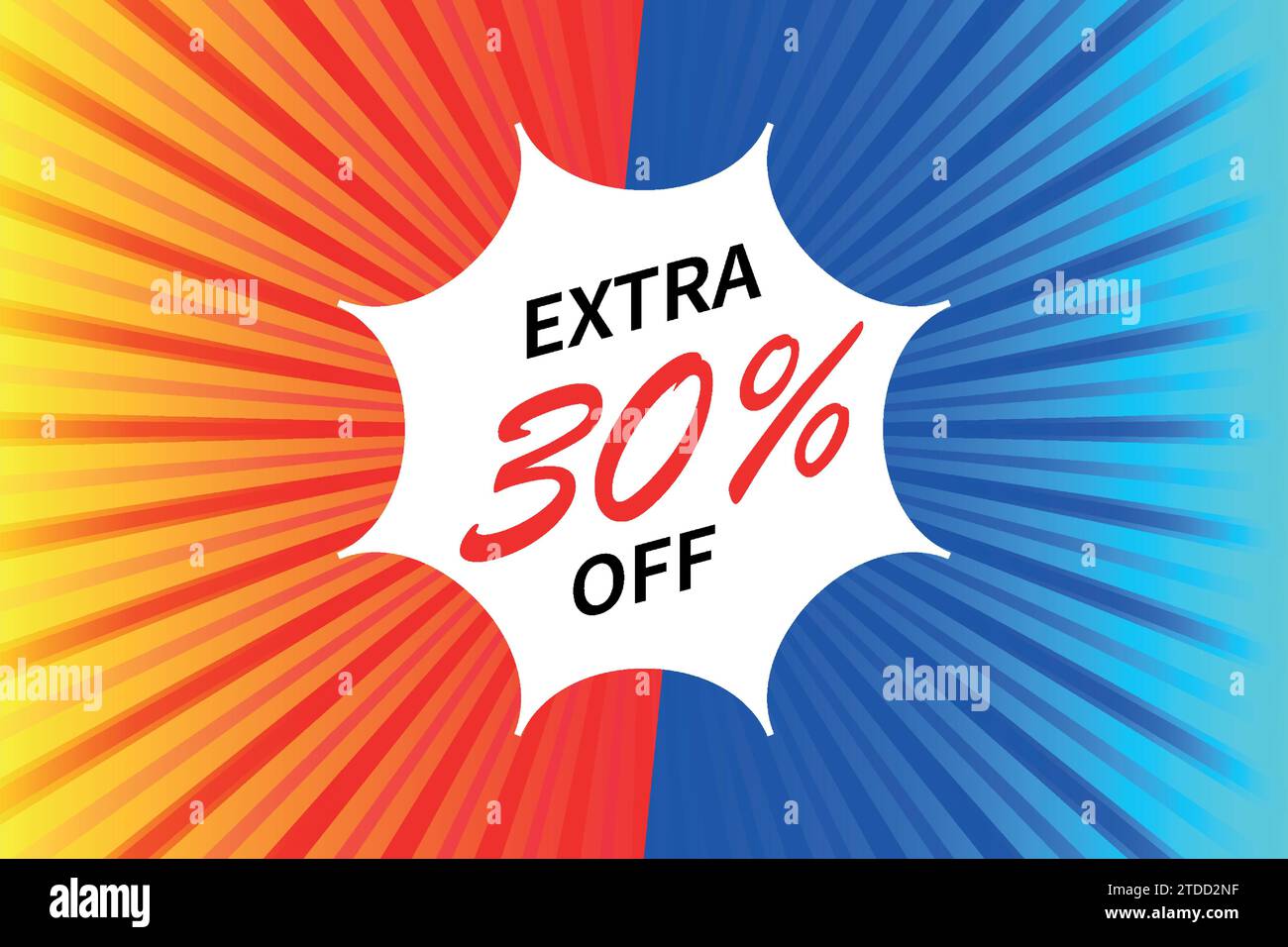 30 Percent off discount pop art on a comic style background design Stock Vector Image & Art Alamy