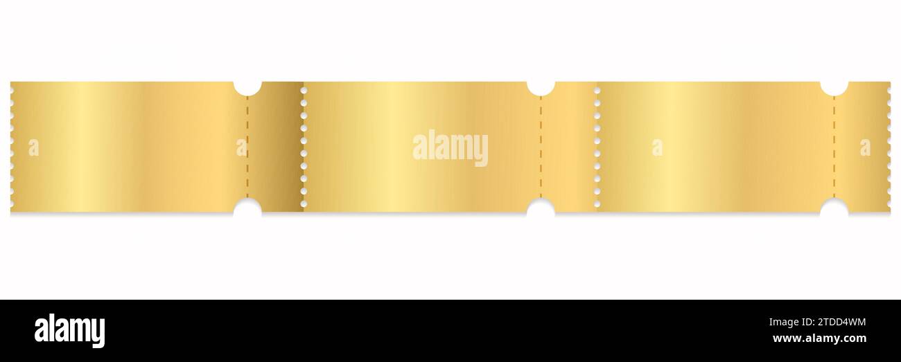 Blank for retro golden coupon tickets.Retro stickers,entry coupons