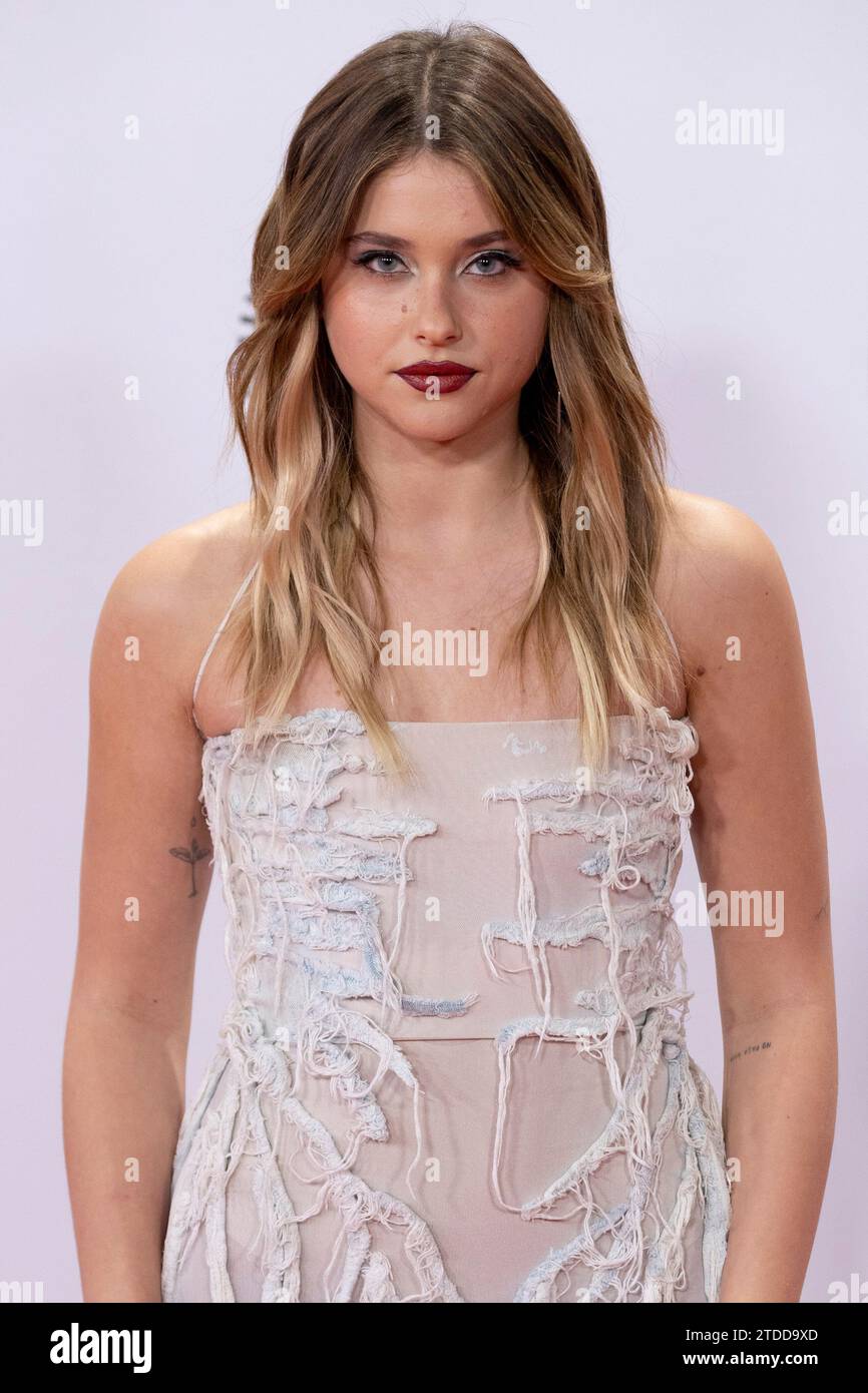 Nicole Wallace attended the red carpet for the Jose María Forque Awards