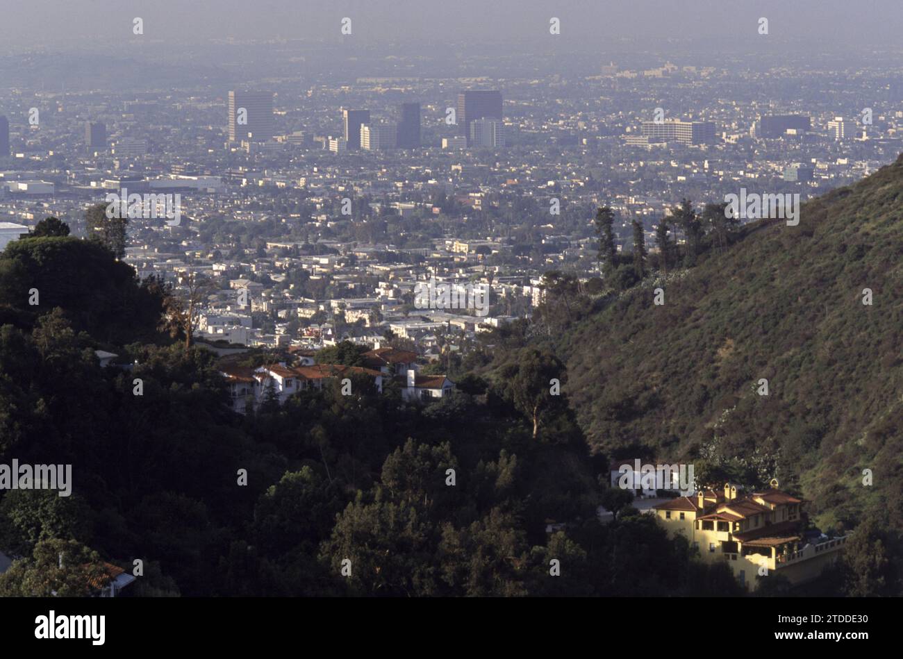 Traffic in Los Angeles Stock Photo - Alamy