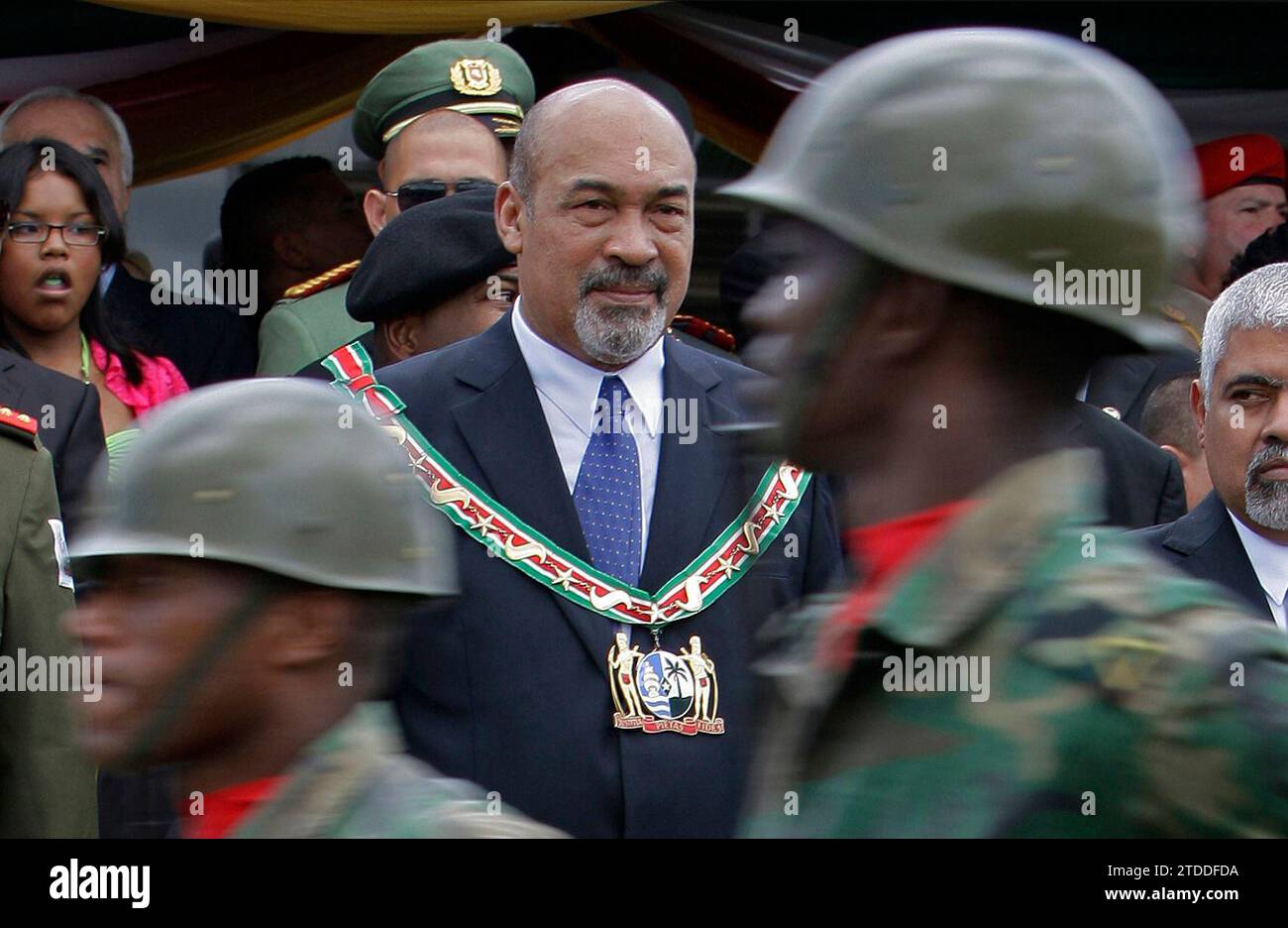 FILE - In This Aug. 12, 2010 File Photo, Suriname's President Desi ...