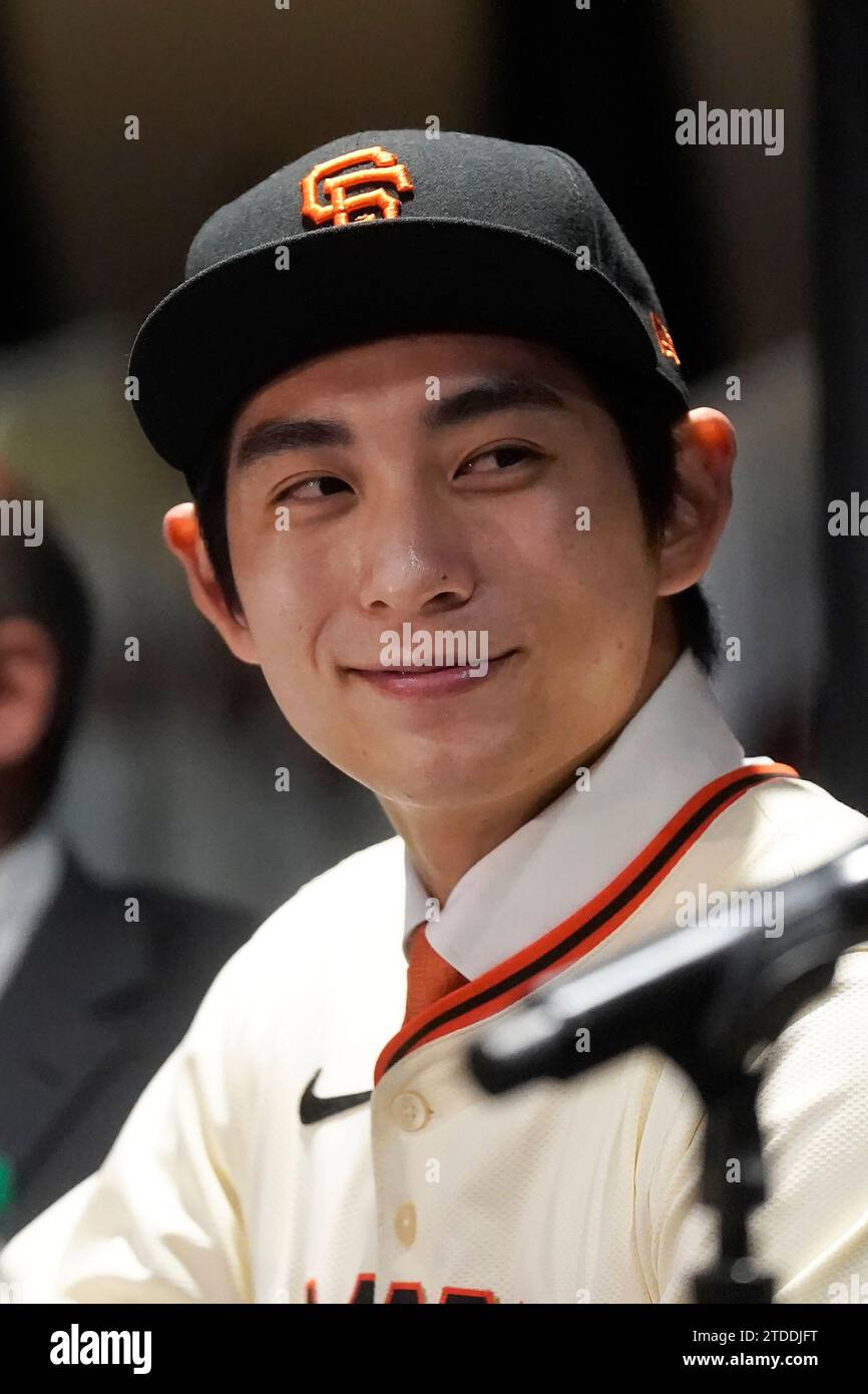 San Francisco Giants Jung Hoo Lee During A Baseball News Conference In