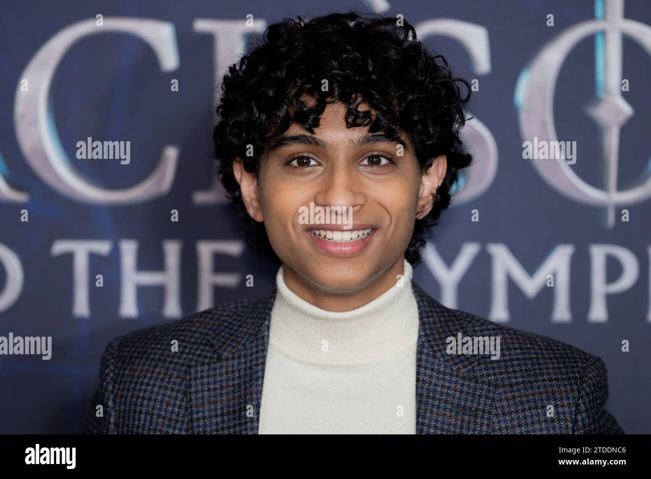 Aryan Simhadri poses for photographers upon arrival at the premiere of