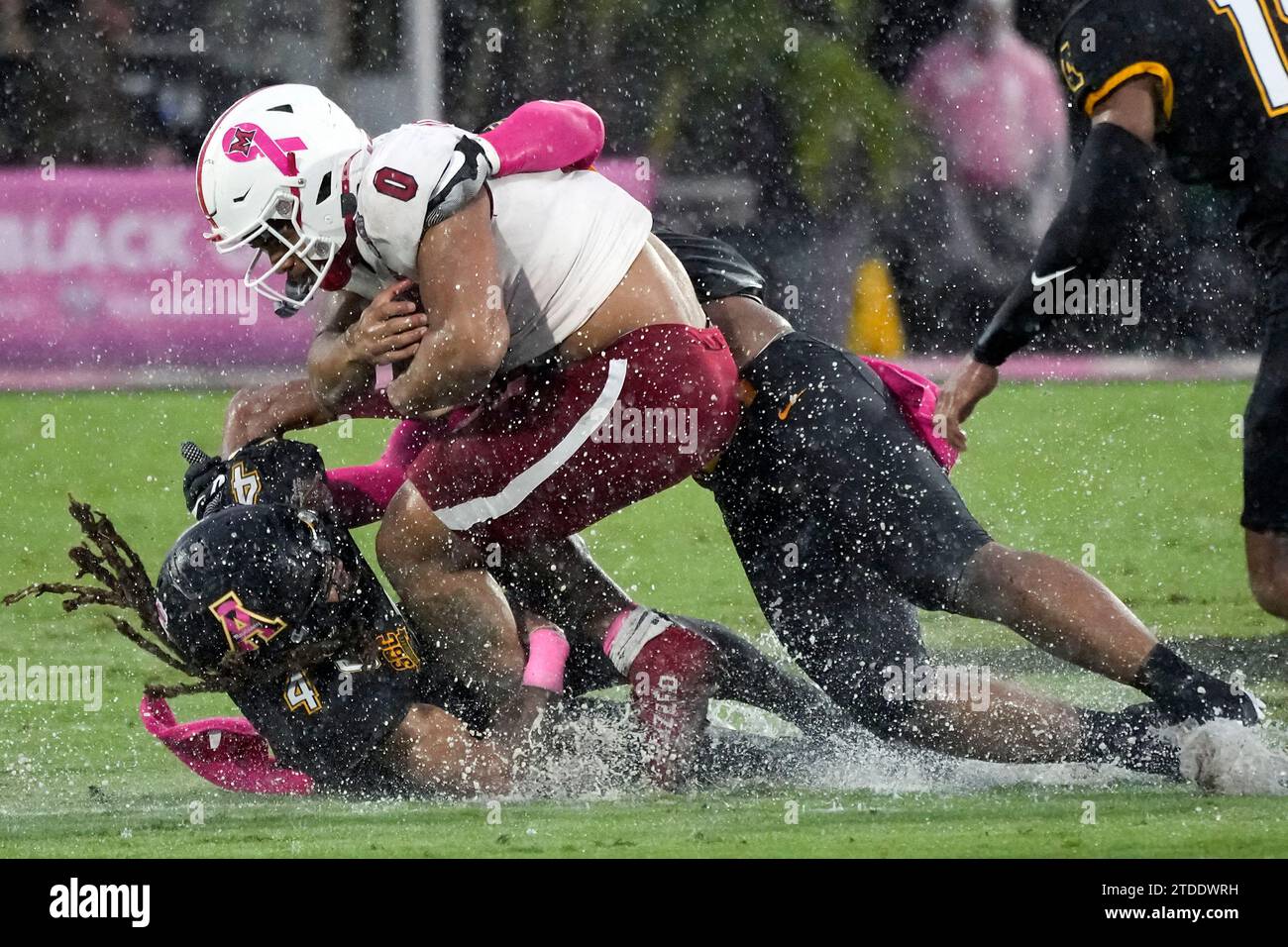 Miami Ohio Running Back Rashad Amos 0 Runs For A First Down As Appalachian State Safety Nick 