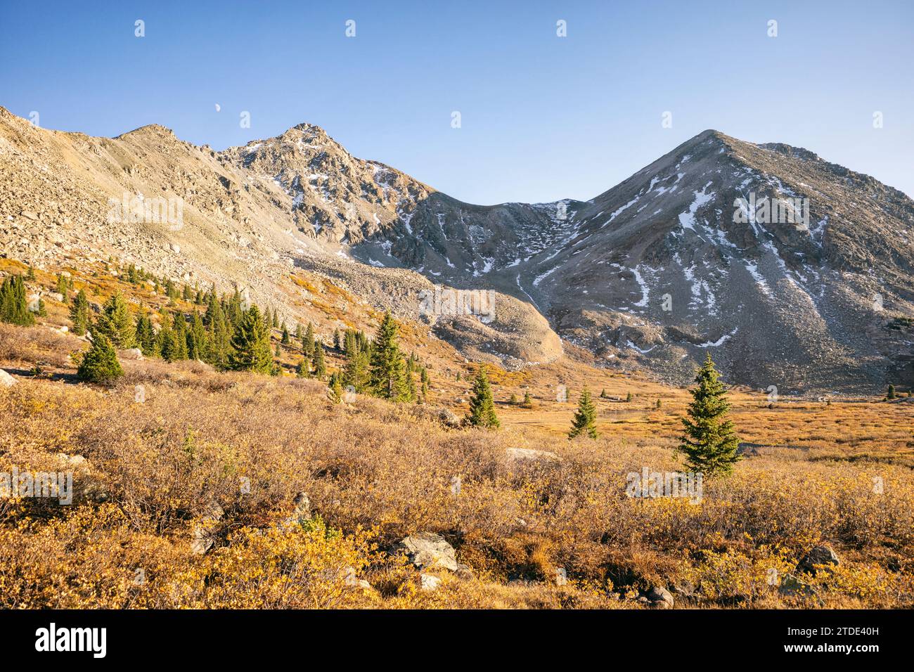 Birthday Peak in the Collegiate Peaks Wilderness, Colorado Stock Photo