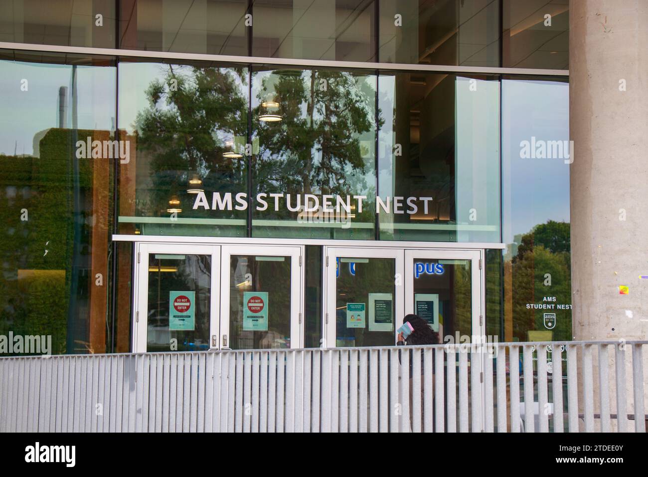 Vancouver, Canada - September 3,2021: View of AMS Student Nest in University of British Columbia Stock Photo