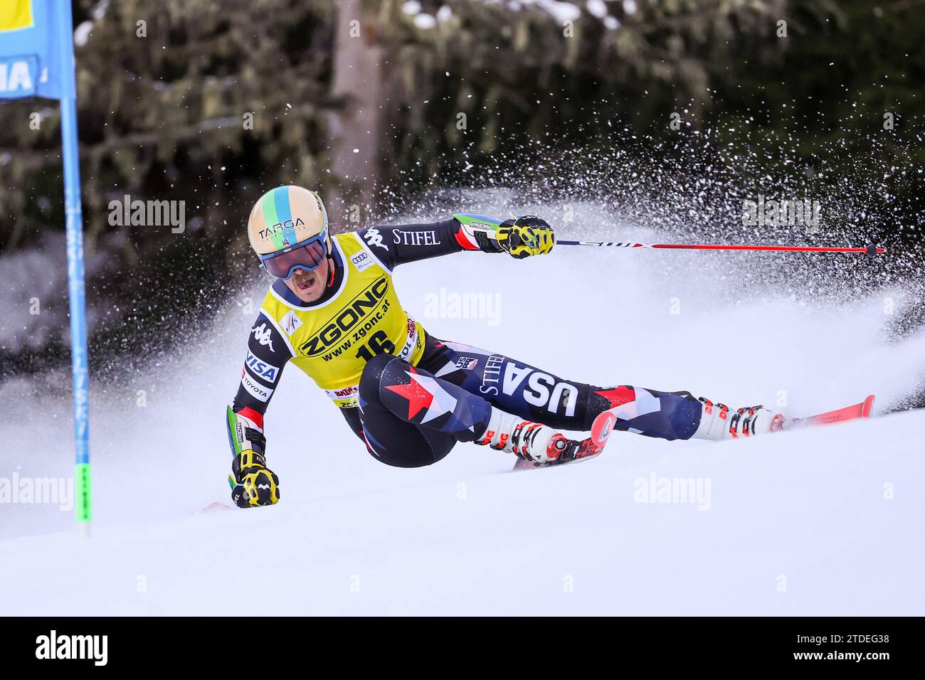 Alta Badia, Italy. 18th Dec, 2023. RADAMUS River (USA) during Audi FIS ...