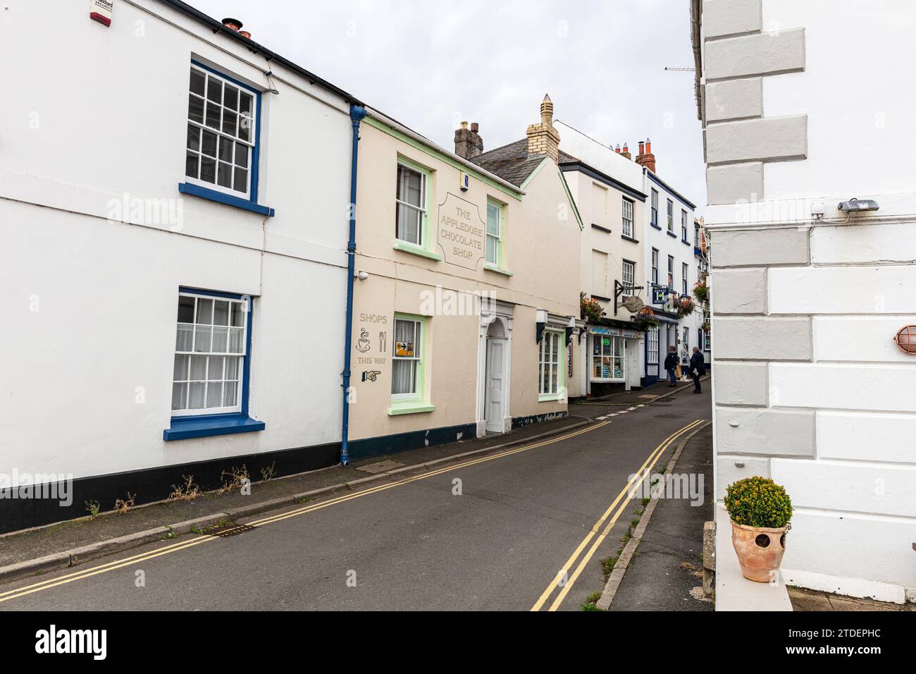 Appledore Village, Appledore, Devon, Appledore Village, Devon, UK