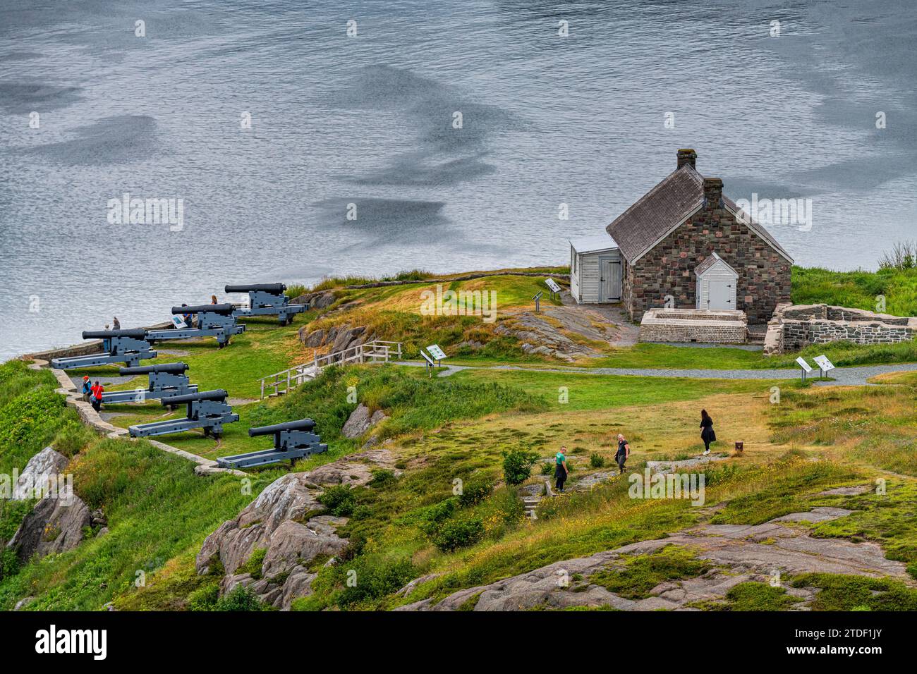 Signal Hill National Historic Site, St. John's, Newfoundland, Canada, North America Stock Photo