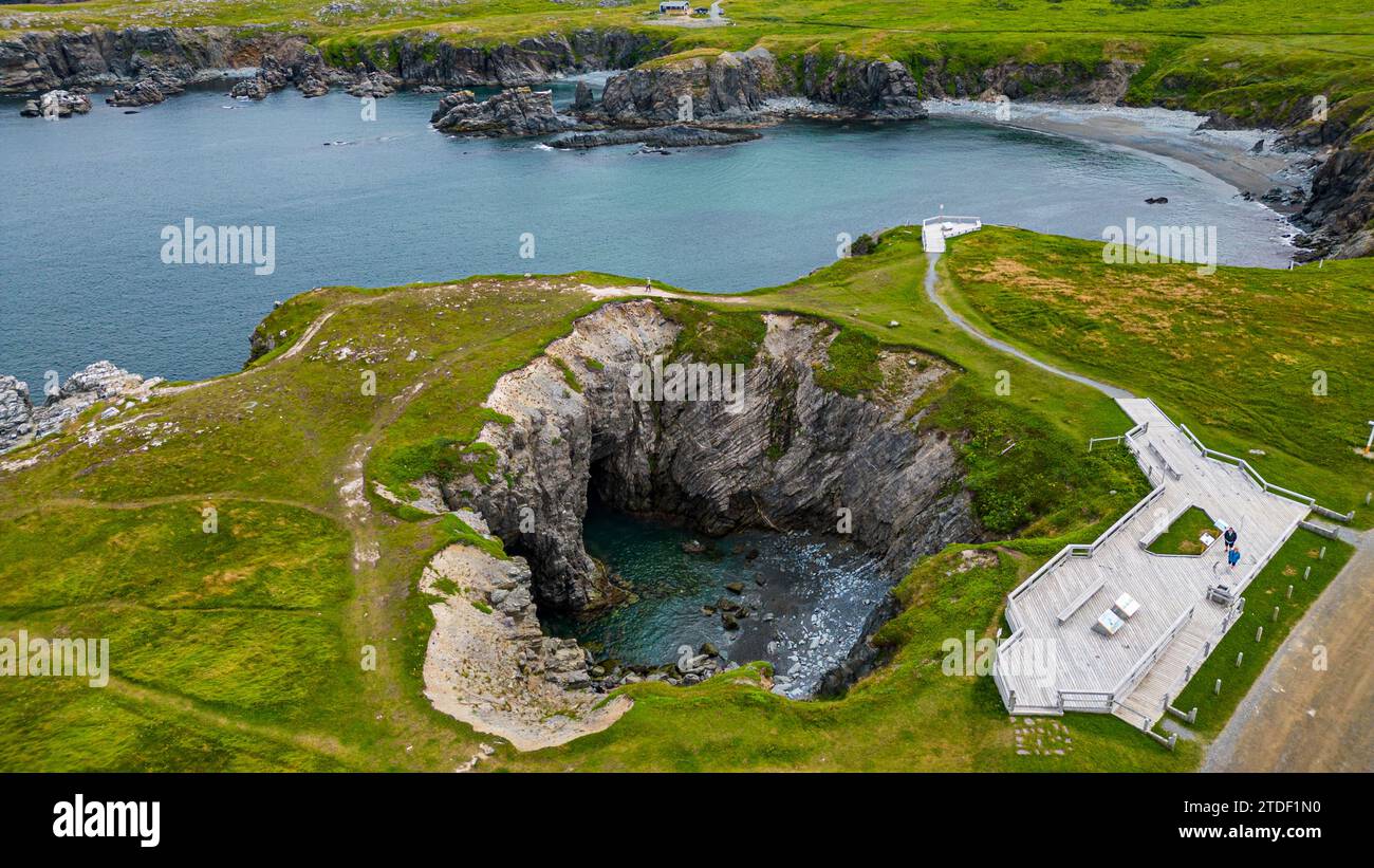 Aerial view double arch hi res stock photography and images Alamy