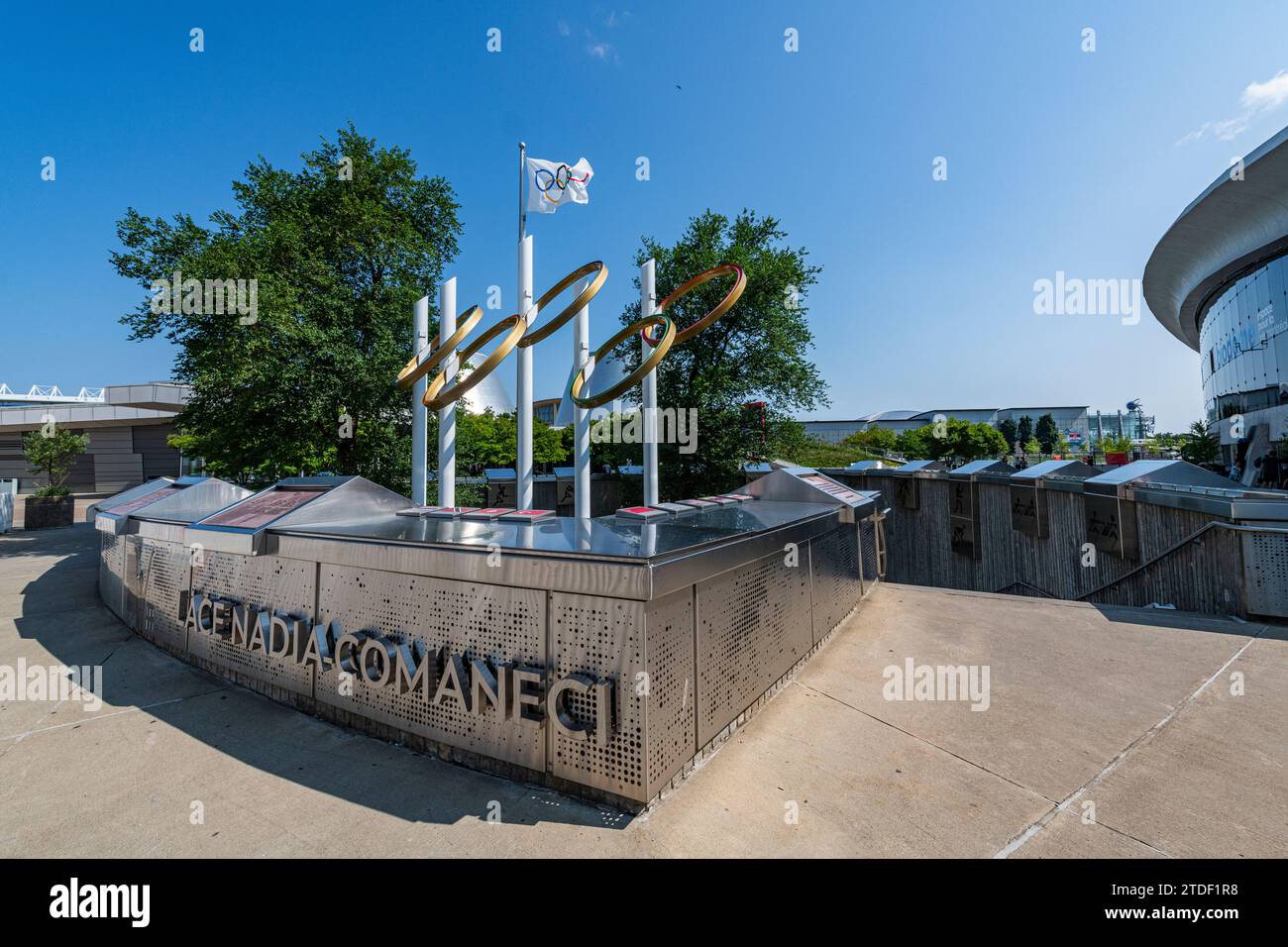 Olympic Park, Montreal, Quebec, Canada, North America Stock Photo
