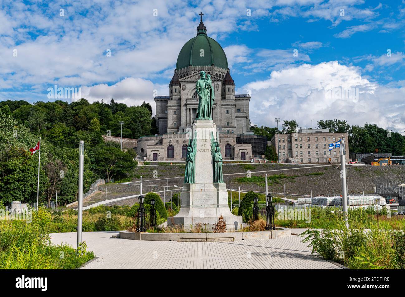 Saint Joseph's Oratory of Mount Royal, Montreal, Quebec, Canada, North America Stock Photo