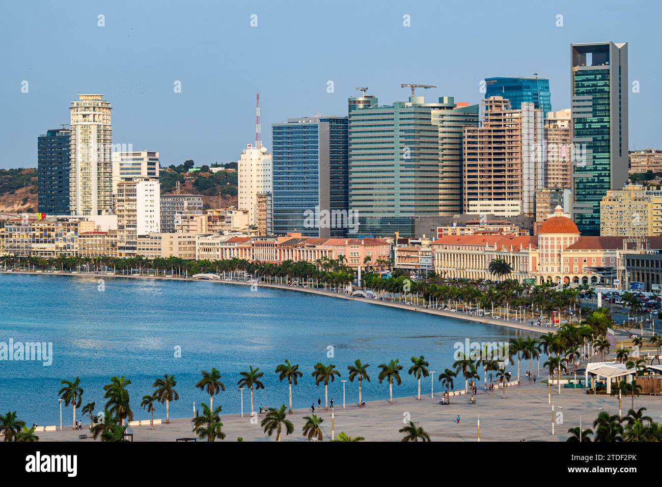 Skyline of Luanda, Angola, Africa Stock Photo