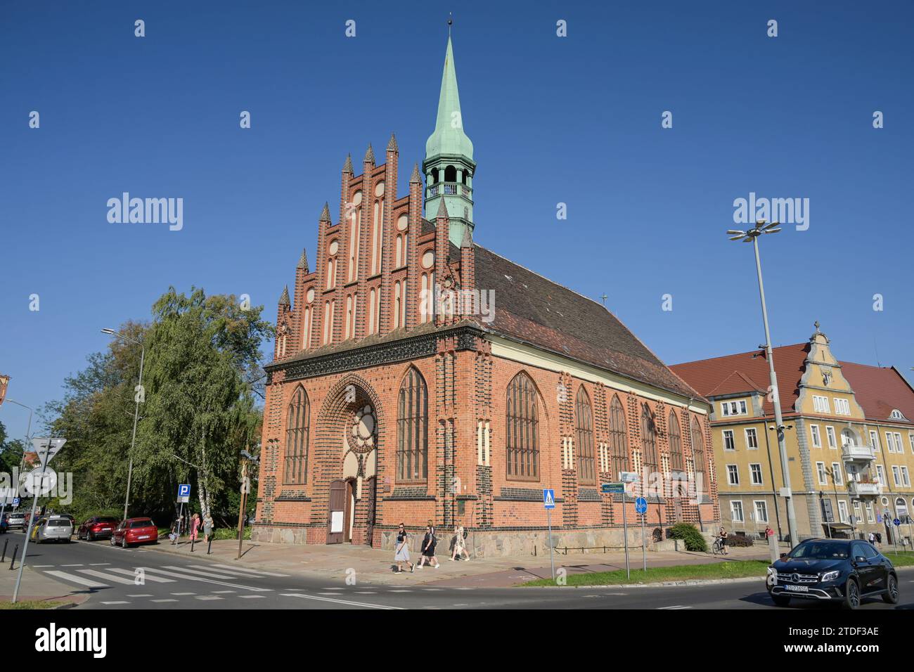 St.-Peter-und-Pauls-Kirche, Stettin, Woiwodschaft Westpommern, Polen Stock Photo