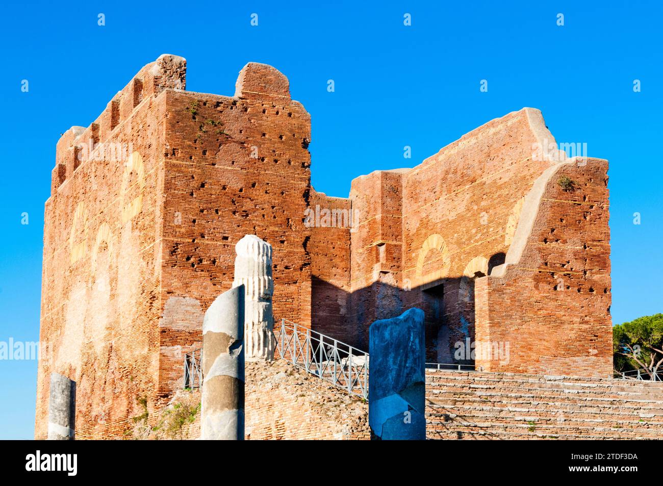 Capitolium ostia antica archaeological hi-res stock photography and ...